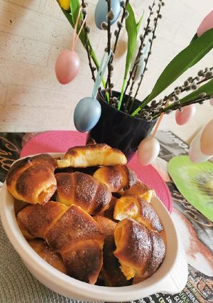 Lekváros, nutellás kifli 🥐 recept fotója