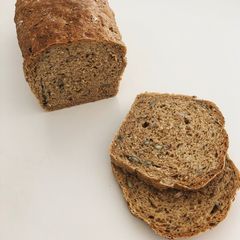 Easy Homemade Bread Loaf A picture of Easy Homemade Bread Loaf.