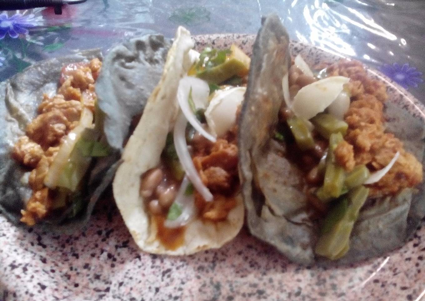 Tinga de soya