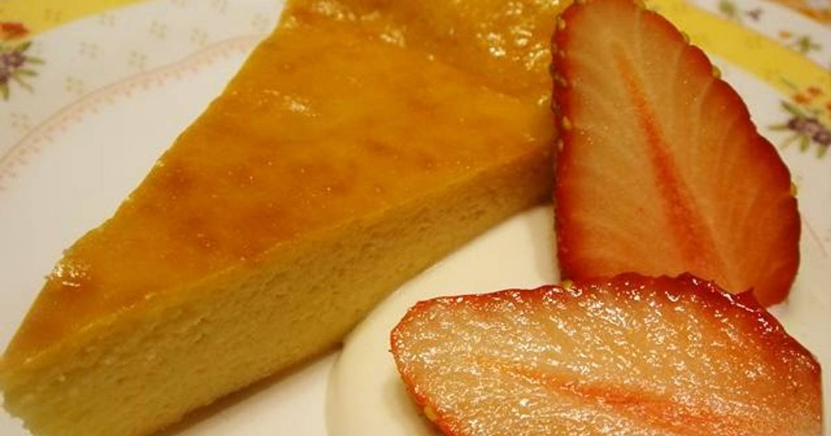 Reduced Calories Tofu Cheesecake Recipe by cookpad.japan Cookpad
