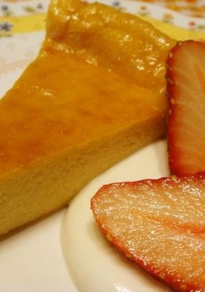 A picture of Reduced Calories Tofu Cheesecake.