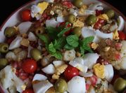Una foto de desayuno saludable coliflor