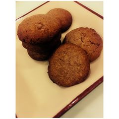 A picture of Finger Millet/Ragi cookies.