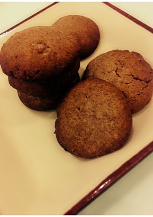 A picture of Finger Millet/Ragi cookies.