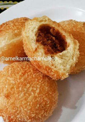 Foto resep Roti Goreng Abon (1x proofing)