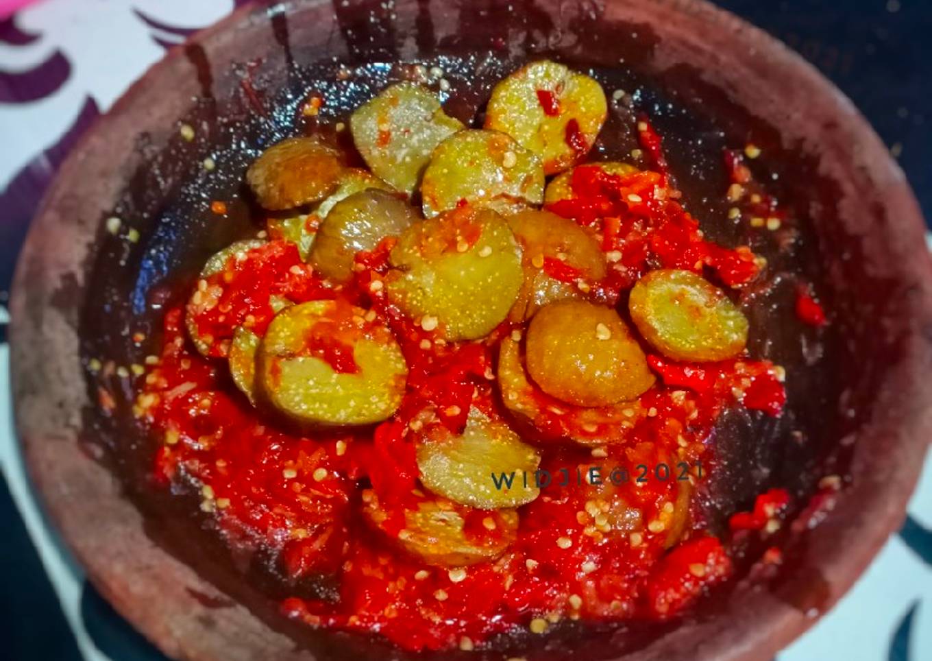 Sambalado Jariang Minyak Tanak