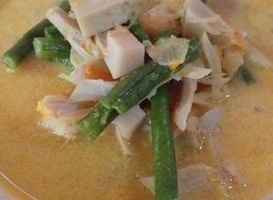 Foto resep Lodeh Nangka Muda (Tewel / Gori) dengan kacang panjang