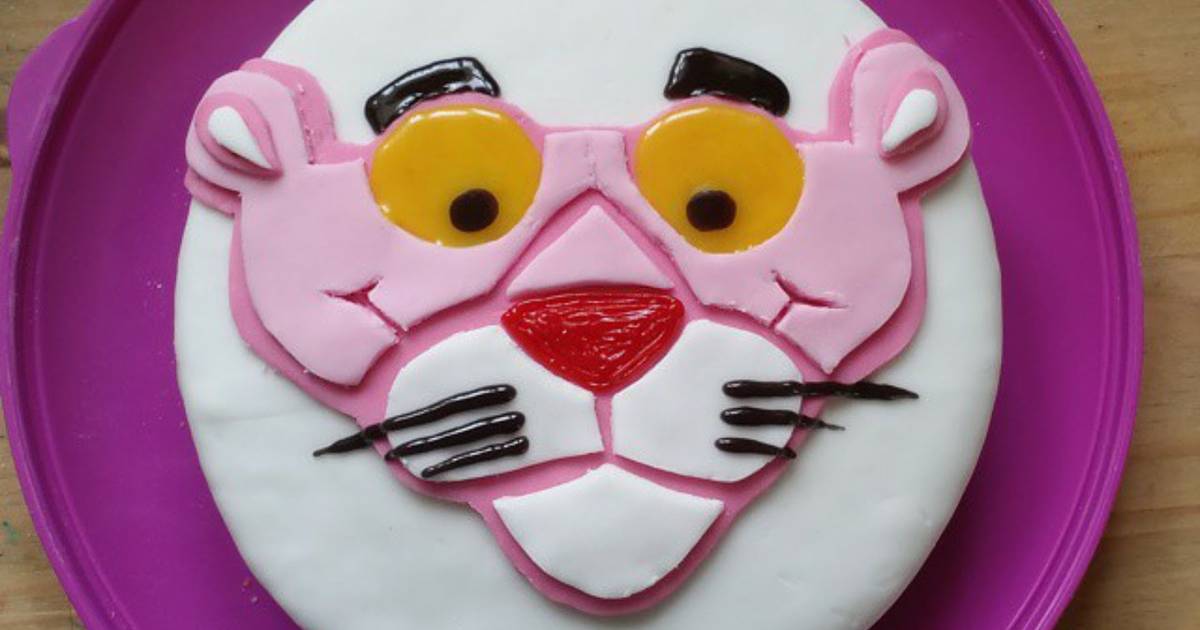 Pink Panther Birthday Cake Recipe By Jessica Cookpad