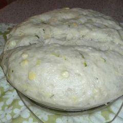 A picture of Baby marrow and corn dumpling.
