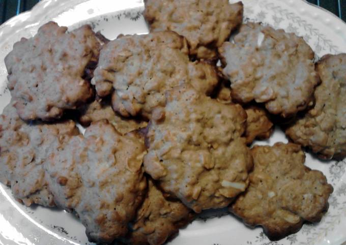 Recipe of Ultimate Peanut Butter Granola Cookies