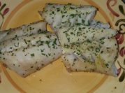 A picture of baked cod