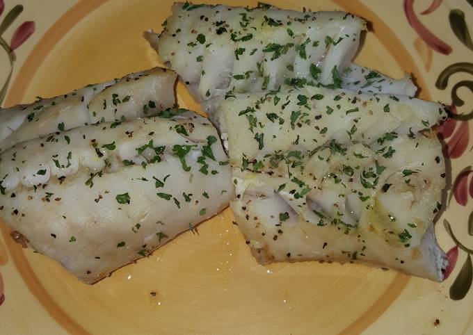 Recipe of Speedy Lemon Pepper Baked Cod