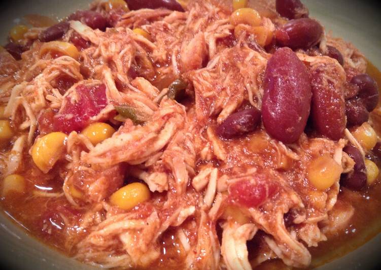 Easiest Way to Prepare Perfect Crockpot Chicken Taco Chili