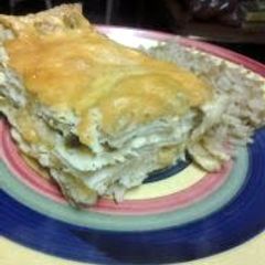 green Chile chicken enchiladas A picture of green Chile chicken enchiladas.