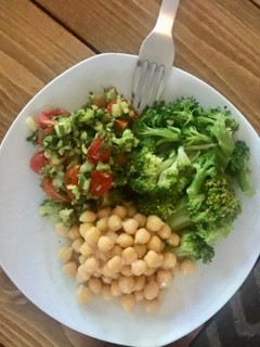 Una foto de Ensalada tipo pebre