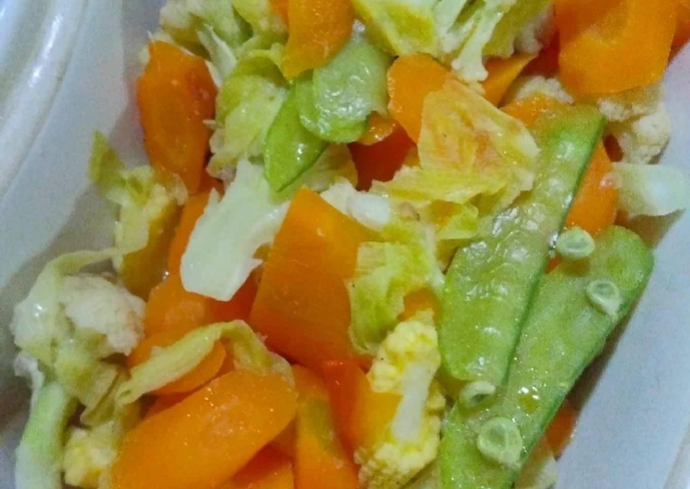 Capcay Udang Sederhana