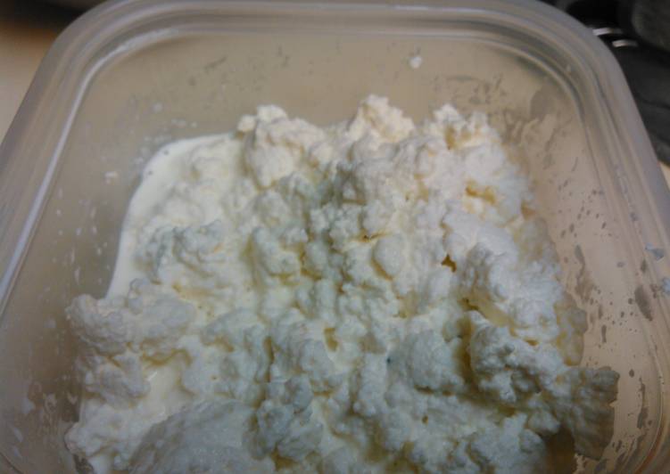 Step-by-Step Guide to Prepare Speedy Cottage Cheese