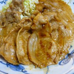 A picture of Oil-free and Healthy Pan-Fried Ginger Pork.
