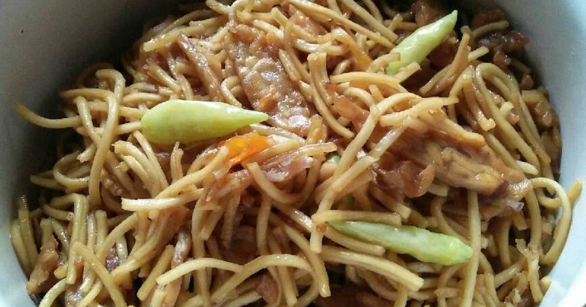 Resep Mie kering tempe 😊 oleh Novia Andriyani Cookpad