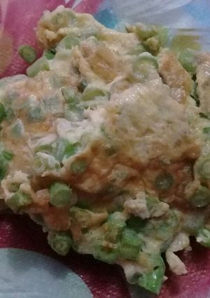 Foto resep Telor dadar buncis
