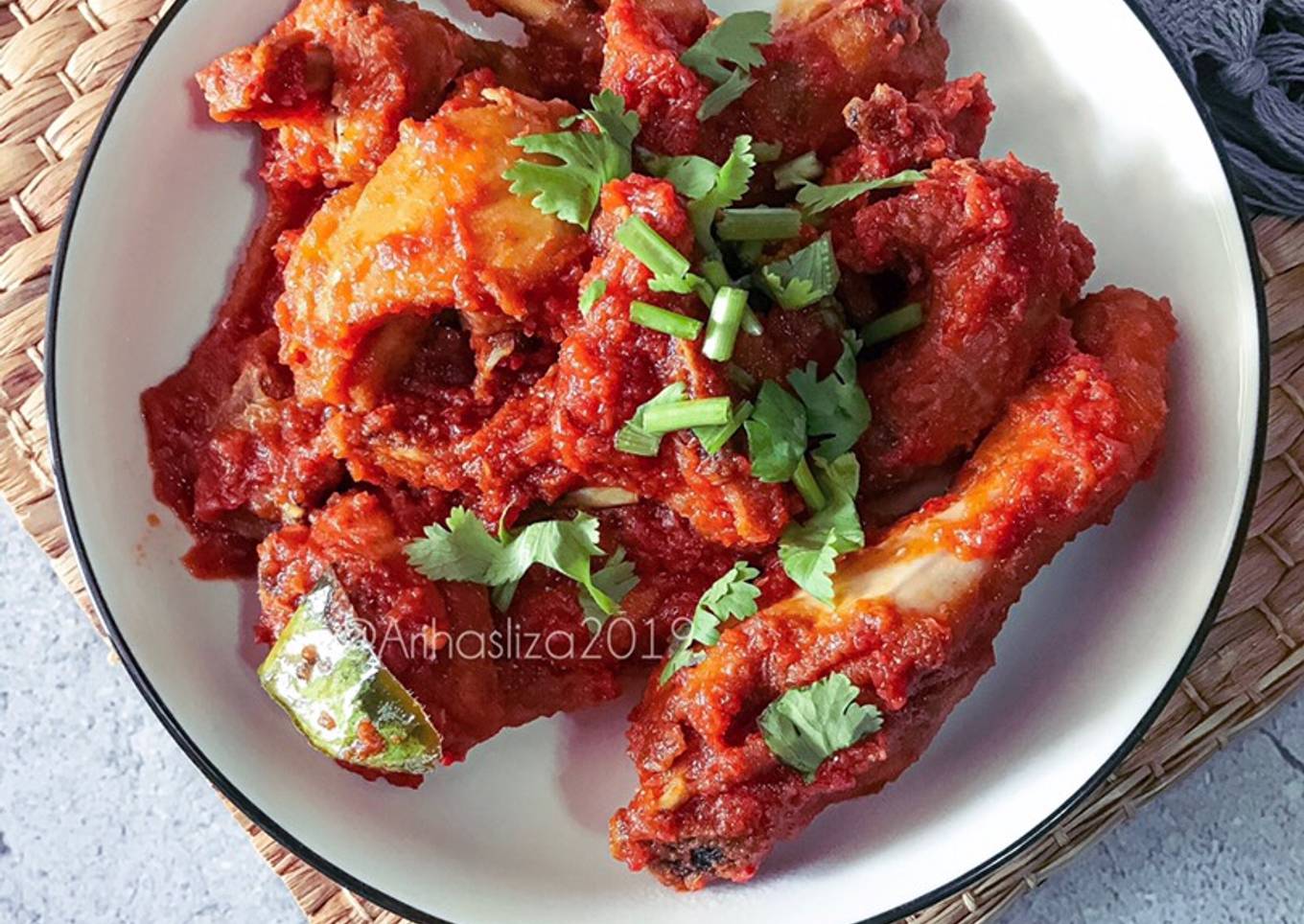 Resepi Ayam Masak Sambal Yang Lazat Dan Mudah Resepi Orang Kampung