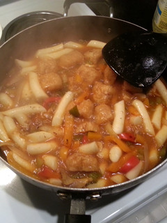 A picture of Toppokki: Korean Rice Cake Stew (My Impression).