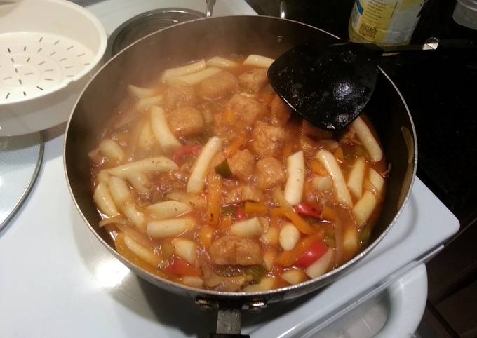 Recipe of Award-winning Toppokki: Korean Rice Cake Stew (My Impression)