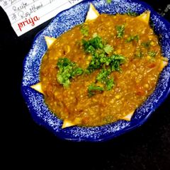 A picture of Egg Plant Bhartha.