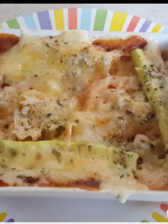 Una foto de Lasaña de calabacín sin pasta