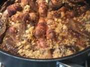 A picture of sausage cassoulet
