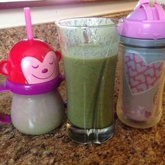 A picture of Kid Friendly Spinach Smoothie.