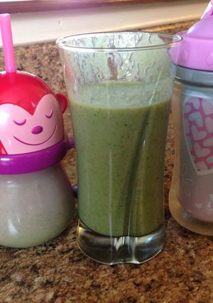 A picture of Kid Friendly Spinach Smoothie.