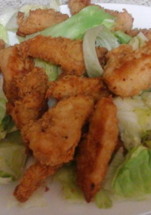 A picture of My Chili Coated Chicken Nibbles 😊.