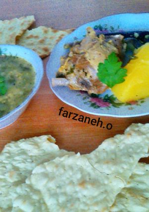 عکسی از دستور آبگوشت هالاو (سنندج)