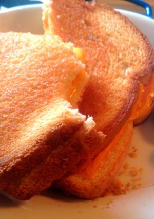 A picture of Baked Cheese Sandwich.