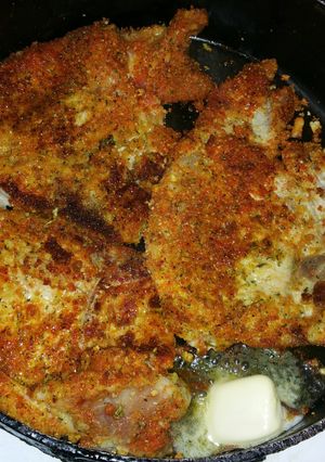 A picture of Pork chops.