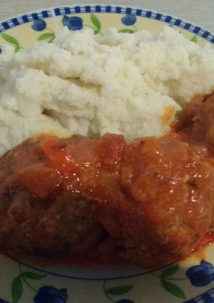 Una foto de Albóndigas en salsa