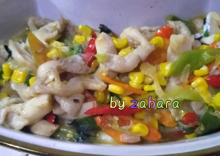 Resep Tumis Jamur Tiram Jagung by zahara Anti Gagal