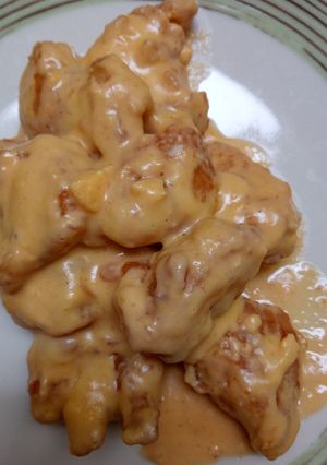 Foto resep Chicken Fillet with Salted Egg Sauce