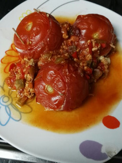Una foto de Tomates rellenos