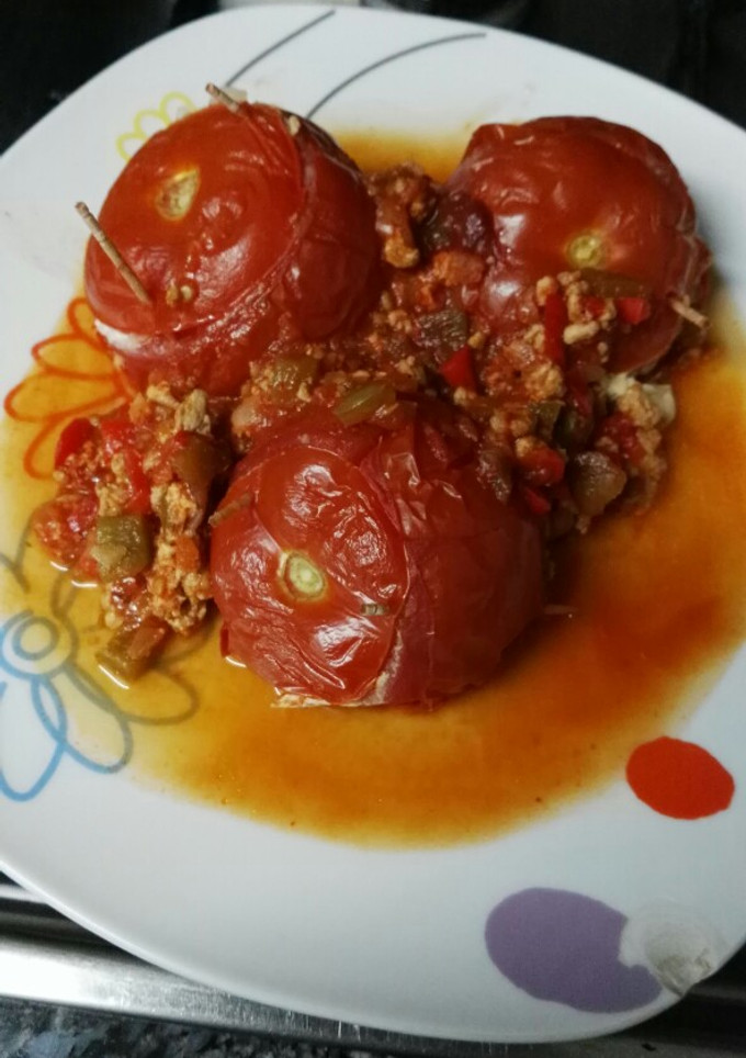 Una foto de Tomates rellenos