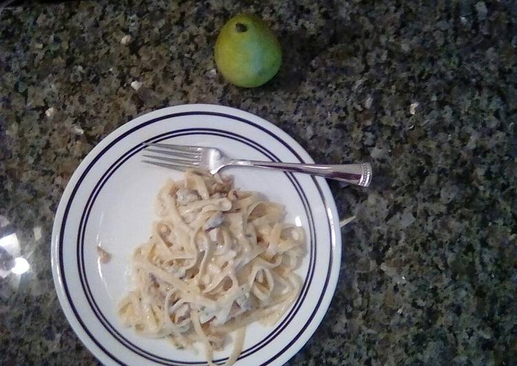 Steps to Prepare Homemade Best Chicken Alfredo Ever