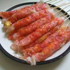 A picture of Papeda telor / cilung.