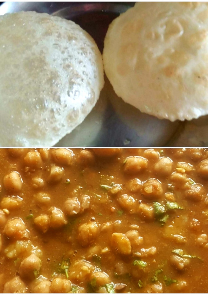 छोले भटूरे (Chole bhature recipe in Hindi) रेसिपी मुख्य फोटो