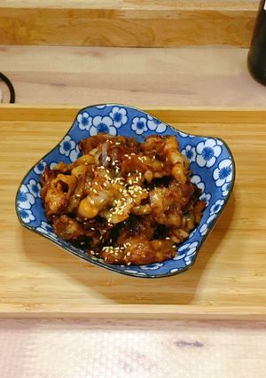 日式薑燒豬肉片 的食譜成品照片