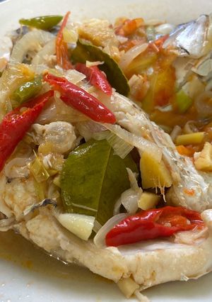 Foto resep Steam ikan kakap rumahan