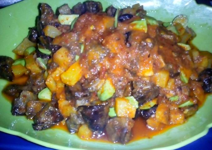 Resep Sambel goreng ati ampela + kentang + pete oleh Purry ...