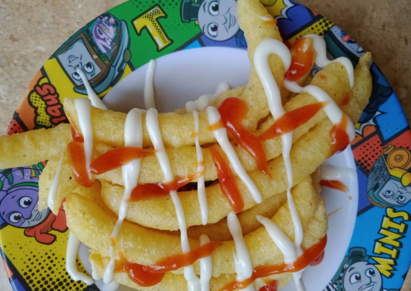 Cheesy Long Fries