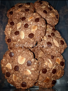 Foto resep Choco Oat Cookies