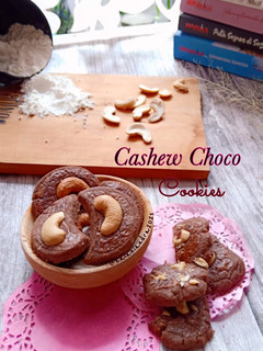 Foto resep Cashew Choco Cookies